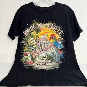 Margaritaville Orlando Black Graphic T-Shirt